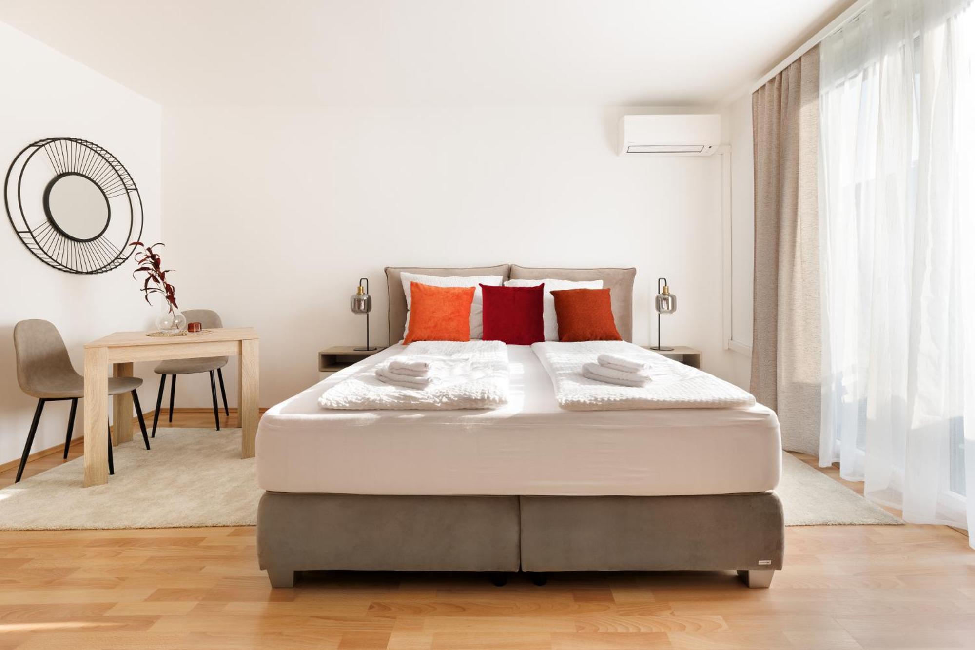 Neu! Apartment Mit Klimaanlage, Nahe Hauptbahnhof 维也纳 外观 照片