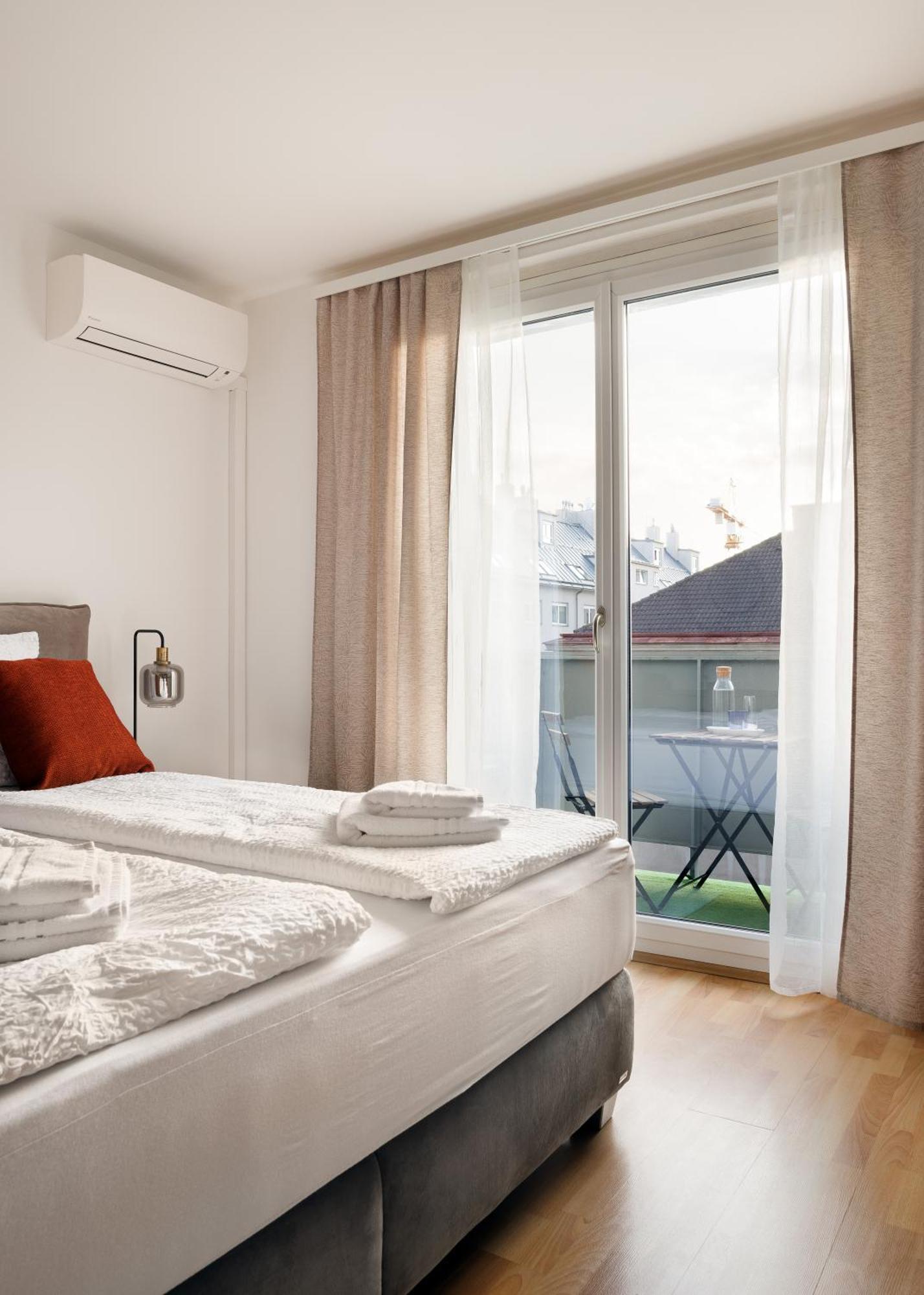 Neu! Apartment Mit Klimaanlage, Nahe Hauptbahnhof 维也纳 外观 照片